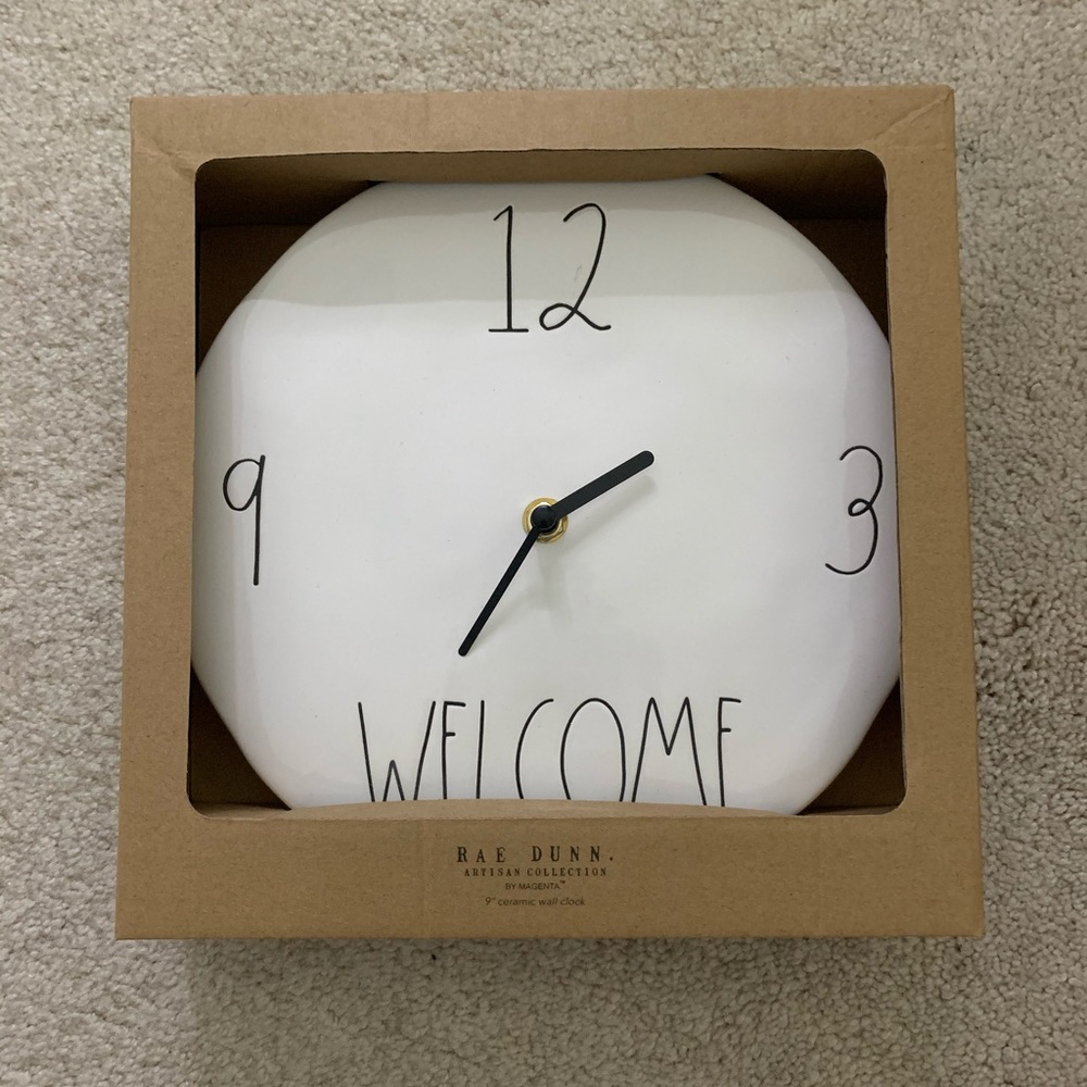 Rae Dunn Clock